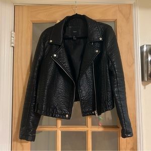 Black Leather Jacket 🍒